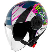 Capacete Axxis Metro S Star A0 Branco