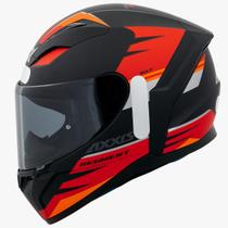 Capacete Axxis Segment Bat Vermelho Fosco Esportivo Moto Motociclista