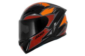 Capacete Axxis Segment Mad Vermelho Esportivo Moto Motociclista