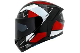 Capacete Axxis Segment Switch Vermelho Brilhante Esportivo Moto Motociclista