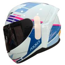 Capacete Axxis Segment Visual A7 Azul Brilho