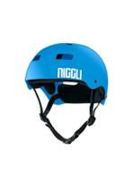 Capacete azul pro brilho niggli