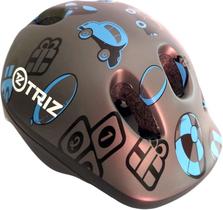capacete BABY CZ/AZUL DESENHO