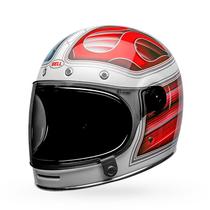 Capacete Bell Bullitt Barracuda Branco Vermelho ul 59