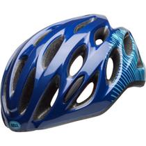 Capacete Bell Coast Feminino De Ciclismo Azul/Azul Tamanho UW