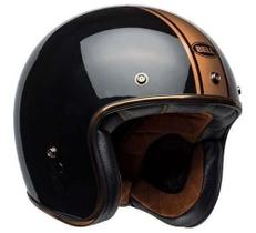 Capacete Bell Custom 500 Rally Preto Bronze Edição Especial