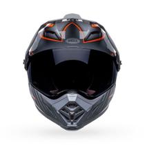 Capacete bell mx-9 mips dalton gloss preto laranja 58