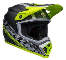 Capacete Bell MX 9 Mips - Offset Black Hiviz Yellow