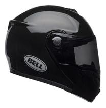 Capacete Bell Srt Modular Solid Preto Brilho