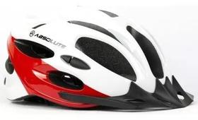 Capacete Bicicleta Bike Absolute Nero Ciclista com Led Branco/ Vermelho