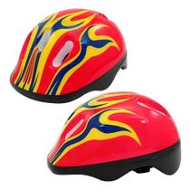 Capacete Bicicleta Infantil fogo Com Led Bike Skate Capacete Bicicleta Infantil fogo Com Led Bike Skate