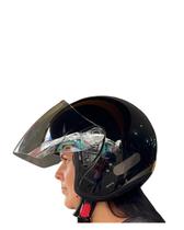 Capacete Bieffe Allegro New Classic Viseira Solar