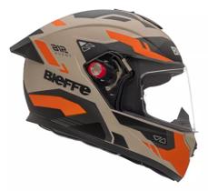 Capacete Bieffe B-12 Avant Desert Fosco Orange