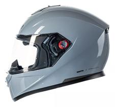 Capacete Bieffe B-12 Cinza Moon Classic Edição Especial 2023