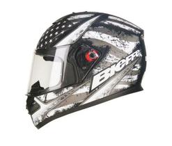 Capacete bieffe b-12 flat preto fosco/gra 60