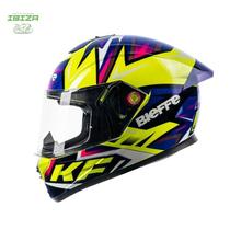 Capacete bieffe b-12 kf am limao/rx t-58