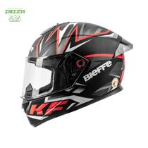 Capacete bieffe b-12 kf pt f/vm t-60