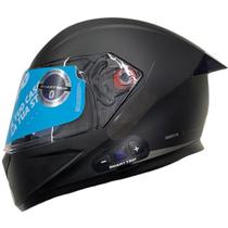 Capacete Bieffe B-12 Smart Trip Classic Preto Fosco