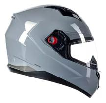 Capacete Bieffe B-40 CLASSIC MOON GRA com Óculos Fume Interno TAM. 58 (7899010525152)