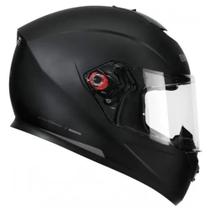 Capacete Bieffe B12 New Classic Solid Preto Fosco Tam 60