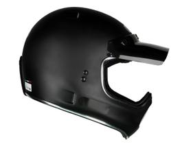 Capacete Bieffe Moto X Classic Preto Fosco Custom