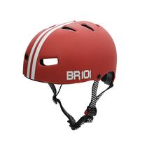 Capacete Bike Ciclismo Skate Patins Patinete Profissional Vermelho Fosco