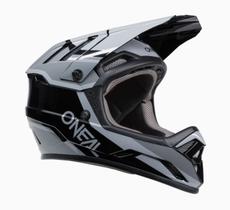 Capacete Bike Fullface Oneal Backflip Strike - Cinza/Preto