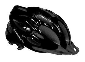 Capacete Bike MTB e Speed Nero Preto Médio 54/57 cm Com Viseira e Led Traseiro Absolute