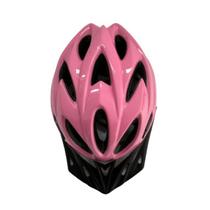 Capacete Bike NIPARTE C/Sinalizador Led Recarregável de USB In-Mould Resistente e leve para bicicletas