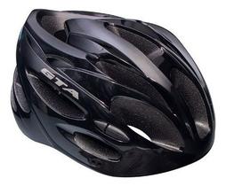 Capacete Bike Pisca Pisca Led Ciclismo Mtb Preto 58-62cm Gta