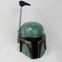 Capacete Boba Fett Latex, fantasia de Halloween, fã de Star Wars
