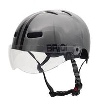 Capacete Br 101 Urbano Prata Vision Cristal G