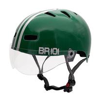 Capacete Br 101 Urbano Profissional Verde Vision Cristal Pp