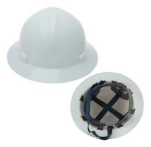 Capacete branco aba total ump
