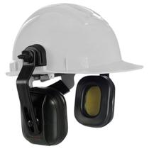 Capacete C/ Abafador Branco - LEDAN