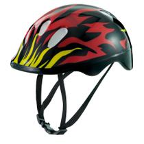 Capacete Chamas Zippy Toys Cor:Vermelho Capacete Chamas Zippy Toys Cor:Vermelho