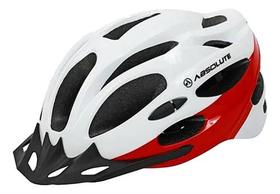 Capacete Ciclismo Absolute Mtb Nero Com Led E Viseira