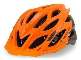 Capacete Ciclismo Absolute Wild Com Led- Cor: Laranja / Tam: G 57-62cm