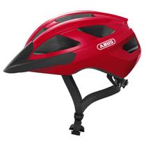 Capacete ciclismo abus macator vermelho fosco tam. m 52-58 cm