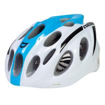 Capacete Ciclismo Adulto G Catlike Kompacto Branco/Azul