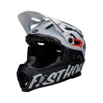 Capacete Ciclismo Bell Super Dh-Pretobranco-58-62Cm