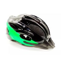 Capacete Ciclismo Bike Absolute Nero Tamanho G Preto/verde