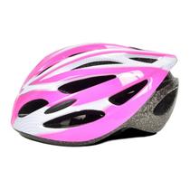 Capacete Ciclismo Bike Adulto Rosa Tira Ajustável A80-R Acte