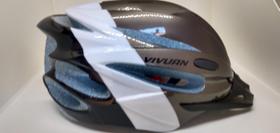 Capacete Ciclismo Bike Vicinitech 57-62 cm mtb cnz/bco/pto