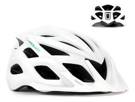 Capacete Ciclismo Feminino Absolute Luna Flash Cor Branco/verde Tamanho 54-57cm Capacete Ciclismo Feminino Absolute Luna Flash Cor Branco/verde Tamanho 54-57cm
