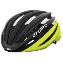 Capacete Ciclismo Giro Cinder Mips Preto e Amarelo