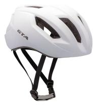 Capacete Ciclismo Gta Bike Road Rider 14 Furos Branco 58-62