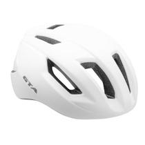 Capacete Ciclismo Gta Bike Road Rider 14 Furos Cor Branco Tamanho 54-58cm Capacete Ciclismo Gta Bike Road Rider 14 Furos Cor Branco Tamanho 54-58cm