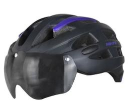 Capacete Ciclismo High One Casco Com Óculos E Pisca