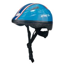 Capacete Ciclismo Infantil Ajustável Estampa de Estrela Azul Tamanho P Atrio - BI042